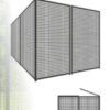 Voliere, ara kooi of katten ren. Opstelling is 2 x 2 meter me tgaasdak panelen. eenvoudig plaatsen dmv klemmen.