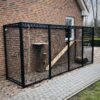 dierenverblijf kattenren van 1 x 4 meter